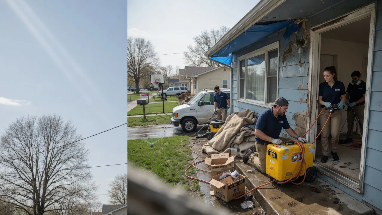 Basement Flood Cleanup in Given, WV near me